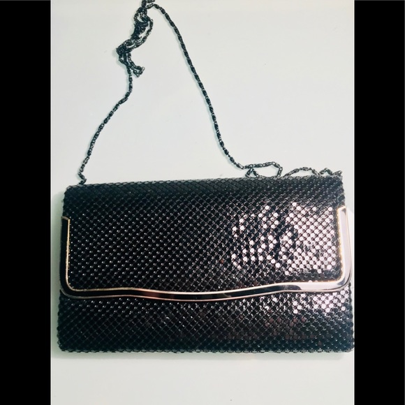 Black Vintage Clutch - Picture 2 of 3